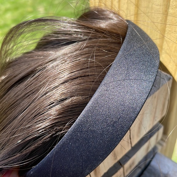 NWT bangs headband bangs various colors price firm medium or brown black band - Picture 3 of 12